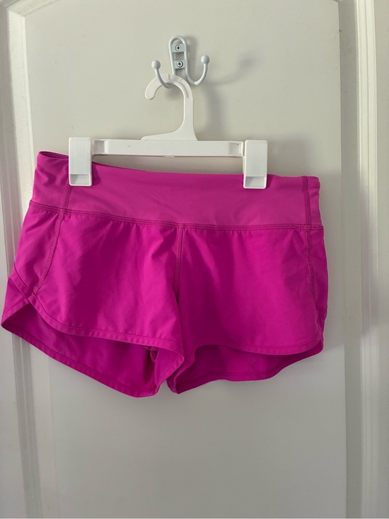 lululemon athletica Pants - Women’s Lululemon Hot Pink Speed-Up Shorts